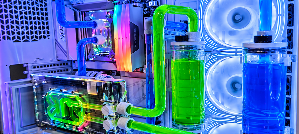 PC Gamer com water cooler personalizado da InforGamer